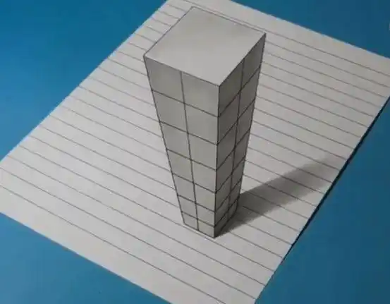 3d立体画教程详解:新手都会画的3d立体画,效果太强!