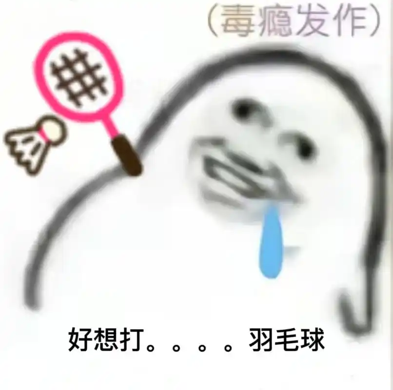 忍不了一点#毒瘾发作 #球瘾犯了 #羽毛球 #打羽毛球后才知 - 抖音