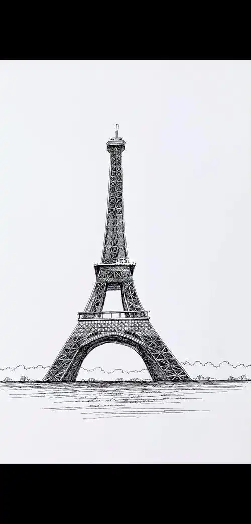 这是世界上最浪漫的求婚地点之一了吧#原创  #手绘  #建筑  #浪漫