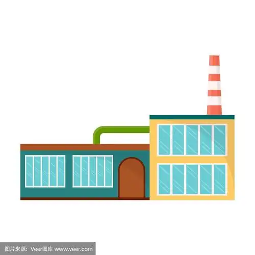 绘画插图,工厂,卡通,矢量,蜘蛛网