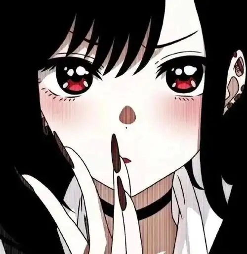 黑白动漫女生头像二次元动漫头像旧漫头像