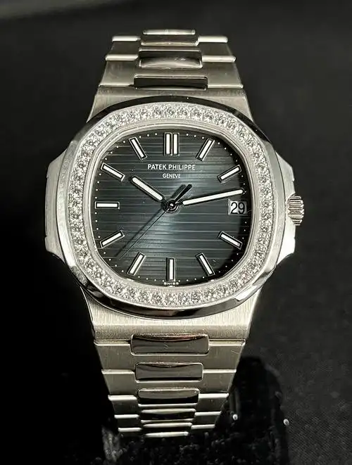 patekphilippe百达翡丽nautilus系列57131g010白金自动机械腕表hk9170