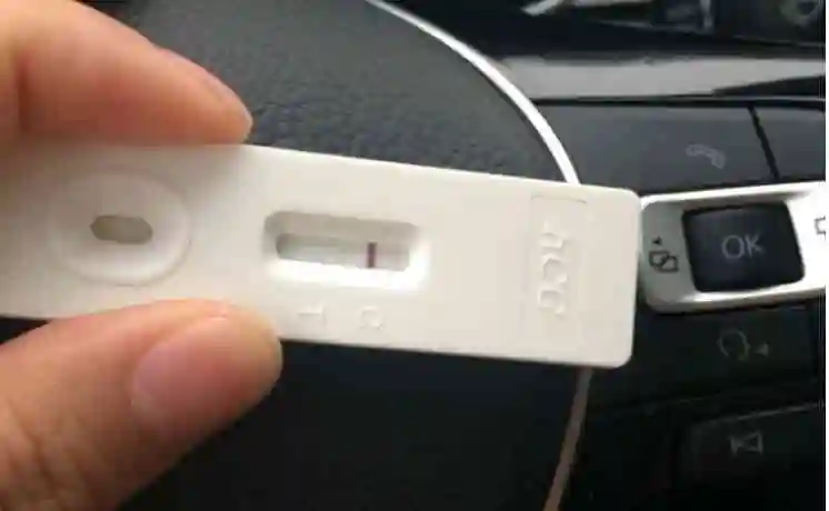 正常没怀孕的验孕棒结果图片是什么样的