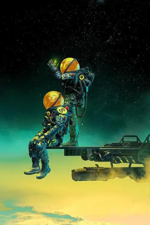 画师pascal blanché科幻插画作品欣赏