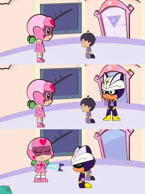 知道的可以艾特一下)#小甜  #手绘  #二创  #小心超人  #甜心超人