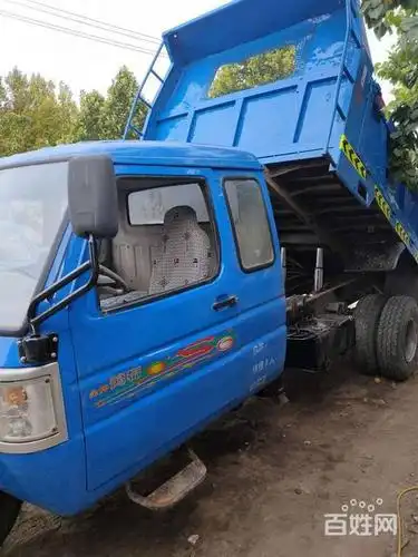 二手五征五轮小货车 3.4米大箱 490发动机