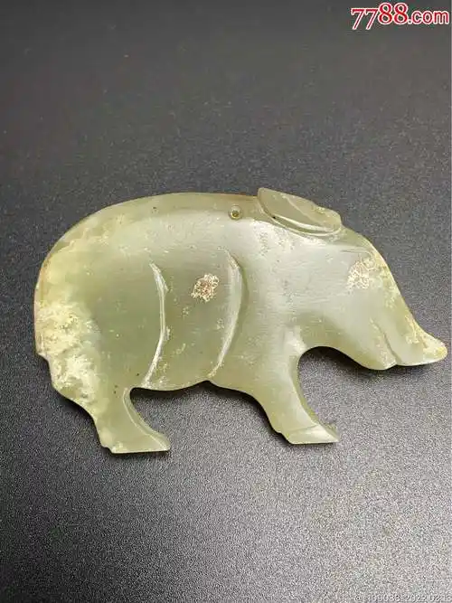 高古玉/古玉老玉/和田玉/玉猪-价格:900元-se8588