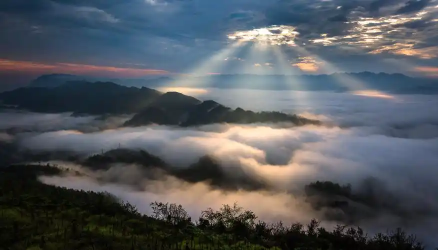 美轮美奂的大龙青日出美景篇