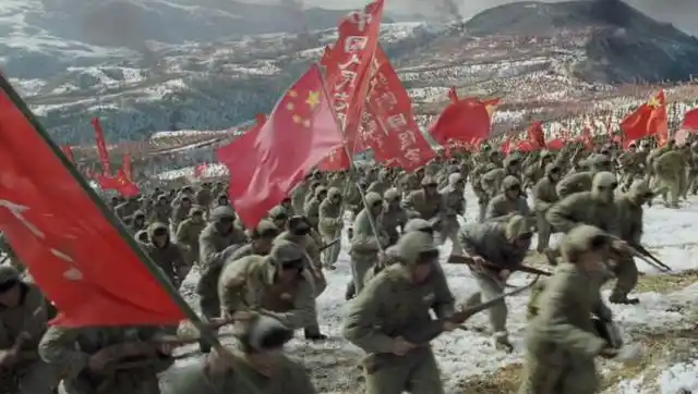 影视剧中的志愿军冲锋