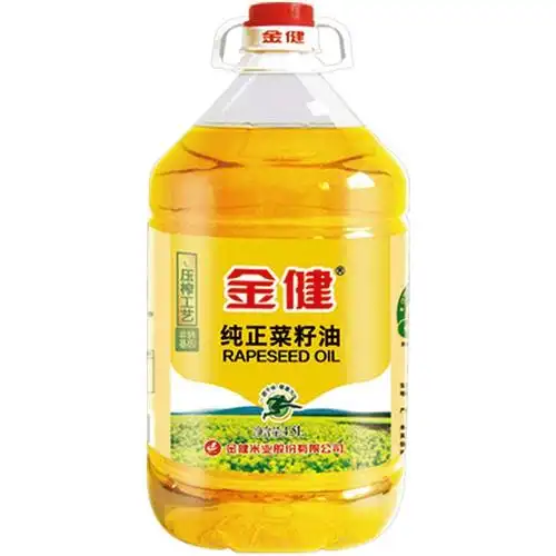 金健纯正菜籽油45l2瓶非转批发食用油物理压榨菜籽油