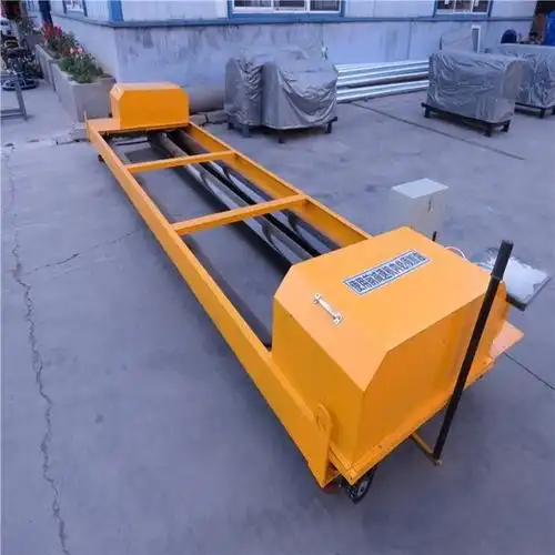 斜坡摊铺机悬挂摊铺机河道摊铺机