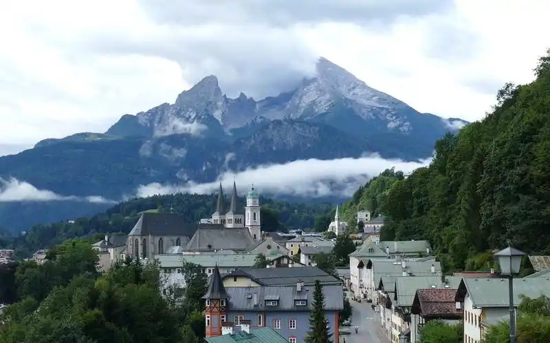 德国小镇贝希特斯加登berchtesgaden