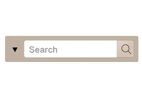 标题框放大镜搜索查询查找边框灰色搜索框素材下载 - 觅知网