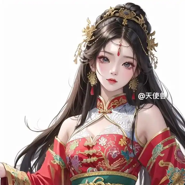 汉服小姐姐|虞姬叹.#古风女生头像 #国风古韵 #绝美 #古 - 抖音