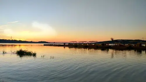 醉美二龙湖晚霞