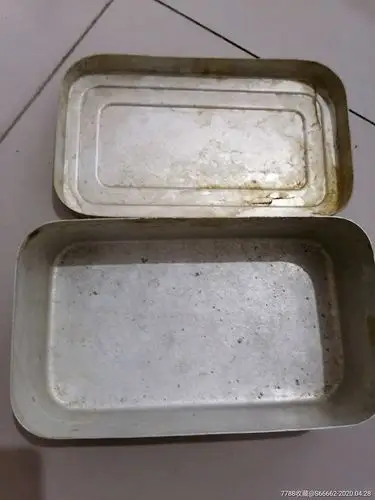 铝饭盒二个