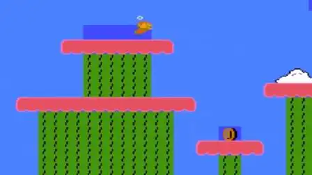 fc经典游戏超级玛丽传说中的水下负一层大神夜吟快速通关玩法