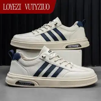 loyezivutyziuo品牌男鞋2024夏季新款欧洲站运动小白鞋潮流时尚休闲鞋