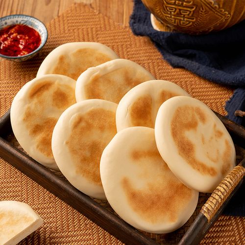 陕西白吉馍饼老潼关肉夹馍饼商用手工烧饼馒头包点