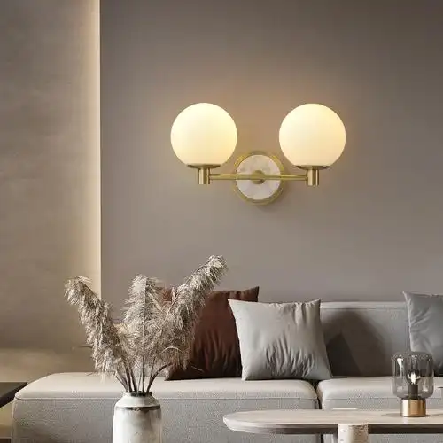 全铜轻奢壁灯客厅过道现代简约房间卧室床头头灯壁灯