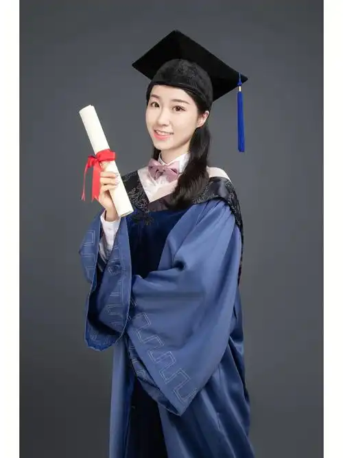 毕业季北京天真蓝硕士毕业照
