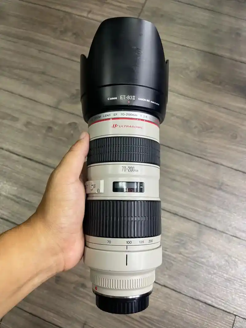 佳能70-200 2.8l 不防抖.佳能小白2.8二手95新 - 抖音