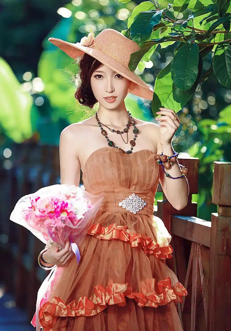 人像摄影(现代流行美丽气质女郎)