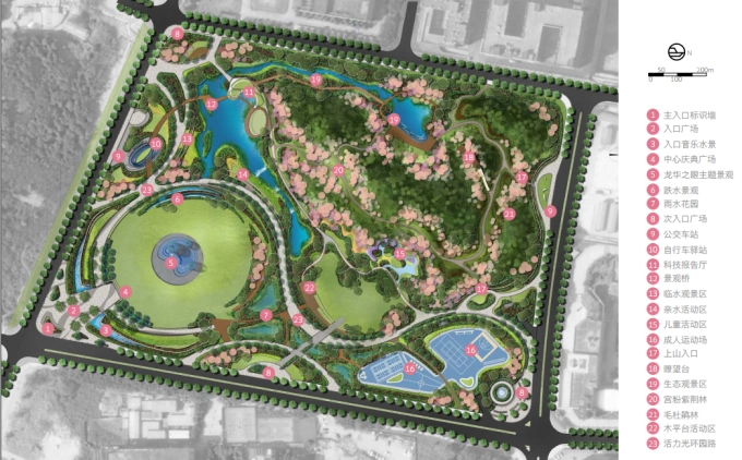 [广东]"海绵城市"现代开放式国际生态公园景观设计方案(2017最新)