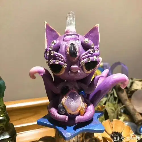 软陶手工制作水晶九尾狐