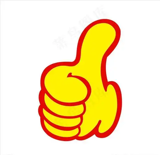 大拇指图片ai矢量模版下载
