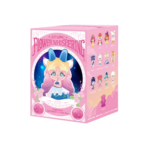 商品详情 - 泡泡玛特pop mart zoe花语星座系列盲盒手办 单个 - image