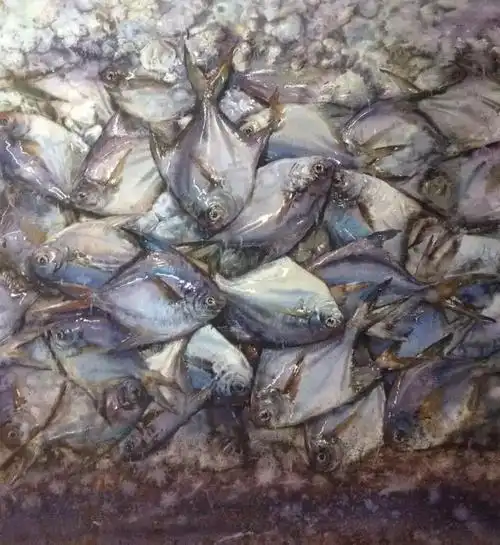 原来冷军的肖像画是出自他之手这些栩栩如生的超写实令人不得不服