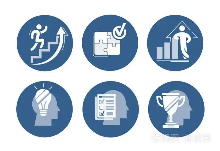 矢量集的成功图标.