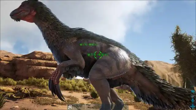 官人原创 方舟生存进化 灭绝dlc ep26 140级镰刀龙极致攻击