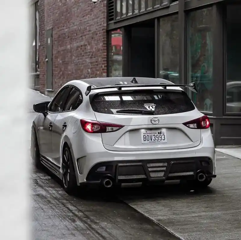 马自达的帅,是凌驾于性能之上的,昂克赛拉改装分享