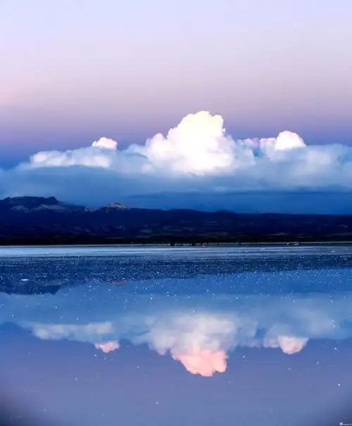 携妻游玻利维亚乌尤尼盐湖天空之境原创