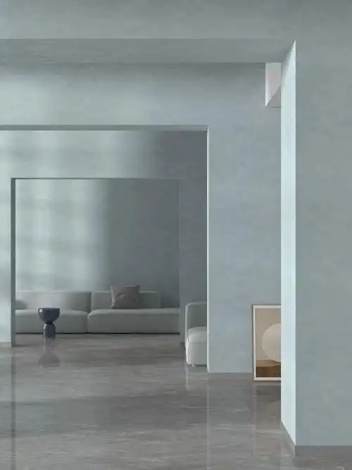 艺术涂料效果图蔻帝用灰色意境装点静谧家居