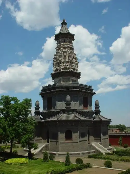 河北正定广惠寺华塔唐宋国保