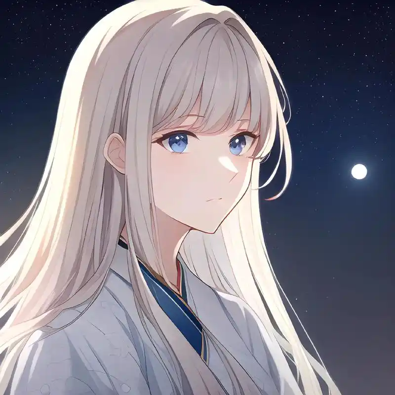 白发忧郁二次元古风小姐姐头像来了