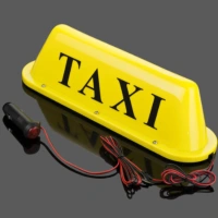 供应绿色文字型出租车顶灯 led出租车顶灯