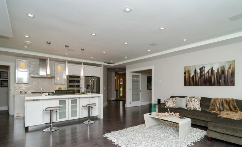 2019客厅筒灯装修效果图 客厅筒灯装修搭配图