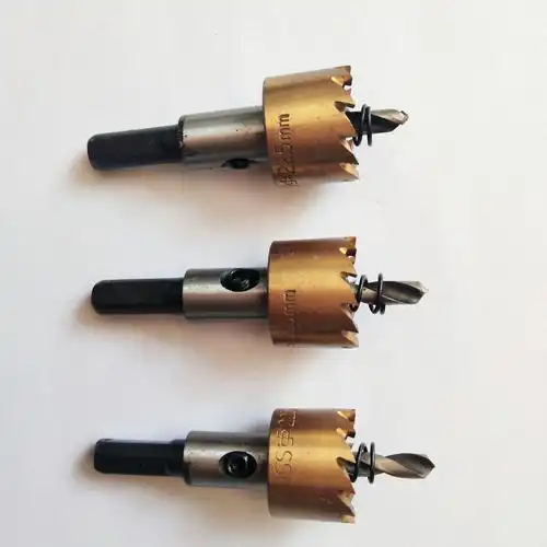 金属扩孔器 含钴铁板管道薄板打孔钻头高速钢镀钛不锈钢开孔器