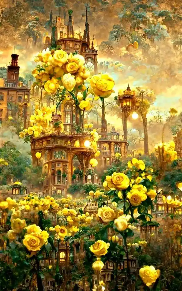 震撼的仙境宫殿#图文伙伴计划 #手机壁纸 #视觉震撼 - 抖音