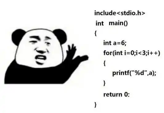 写个c语言表情包 - 日常表情包