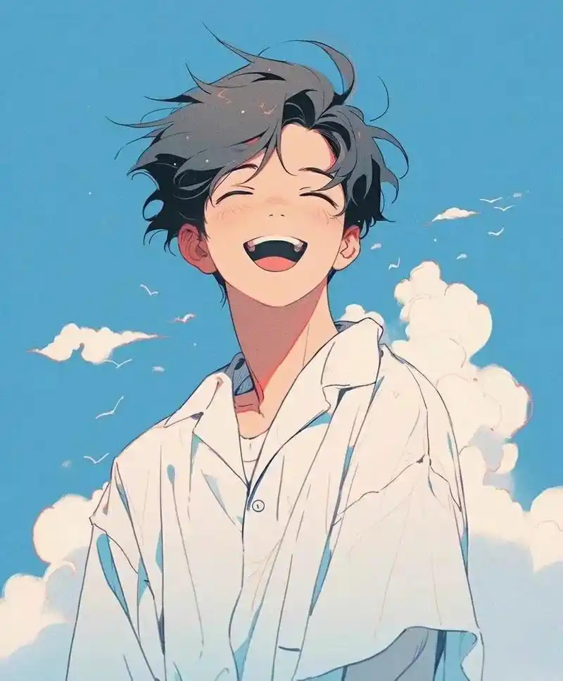 适合男孩子的可爱天真乐观积极向上的头像,心情不好时记得换一个