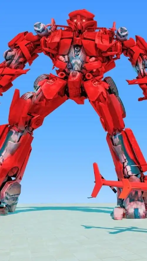 变形金刚红色战机