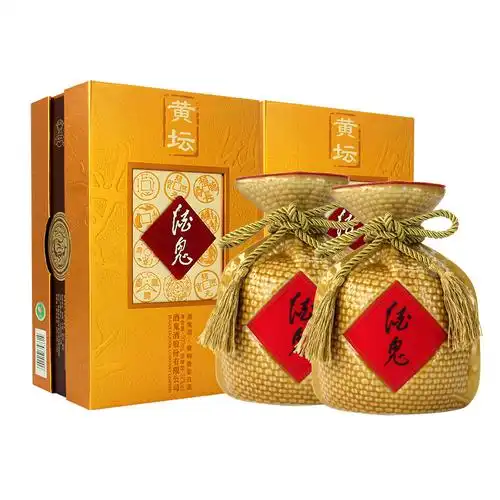 酒鬼白酒 酒鬼酒52度黄坛500ml*2瓶馥郁香型高度国产白酒礼盒装【价格