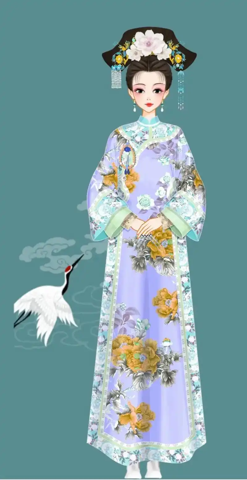 彩虹堂古装秀 #唯美古风带你一起穿越 #清宫剧服装 - 抖音