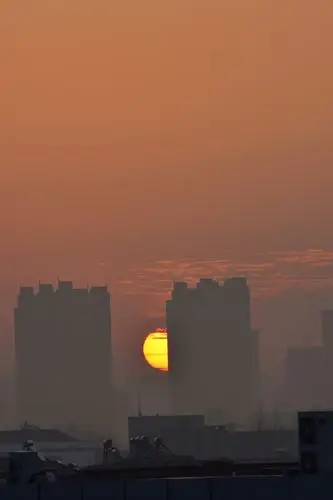 今天早晨的日出