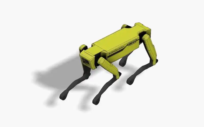 本杰明-波士顿机械狗动画(inventor studio)